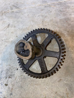 John Deere Hit and Miss engine model E Cam Gear and Shaft
